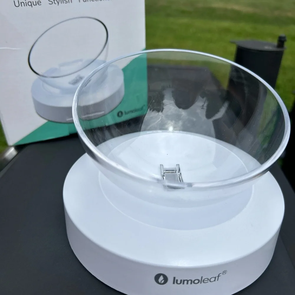 Clear Raised Pet Bowl new in box